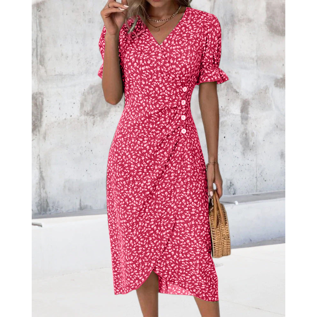 Floryn™ | Flattering Wrap Dress