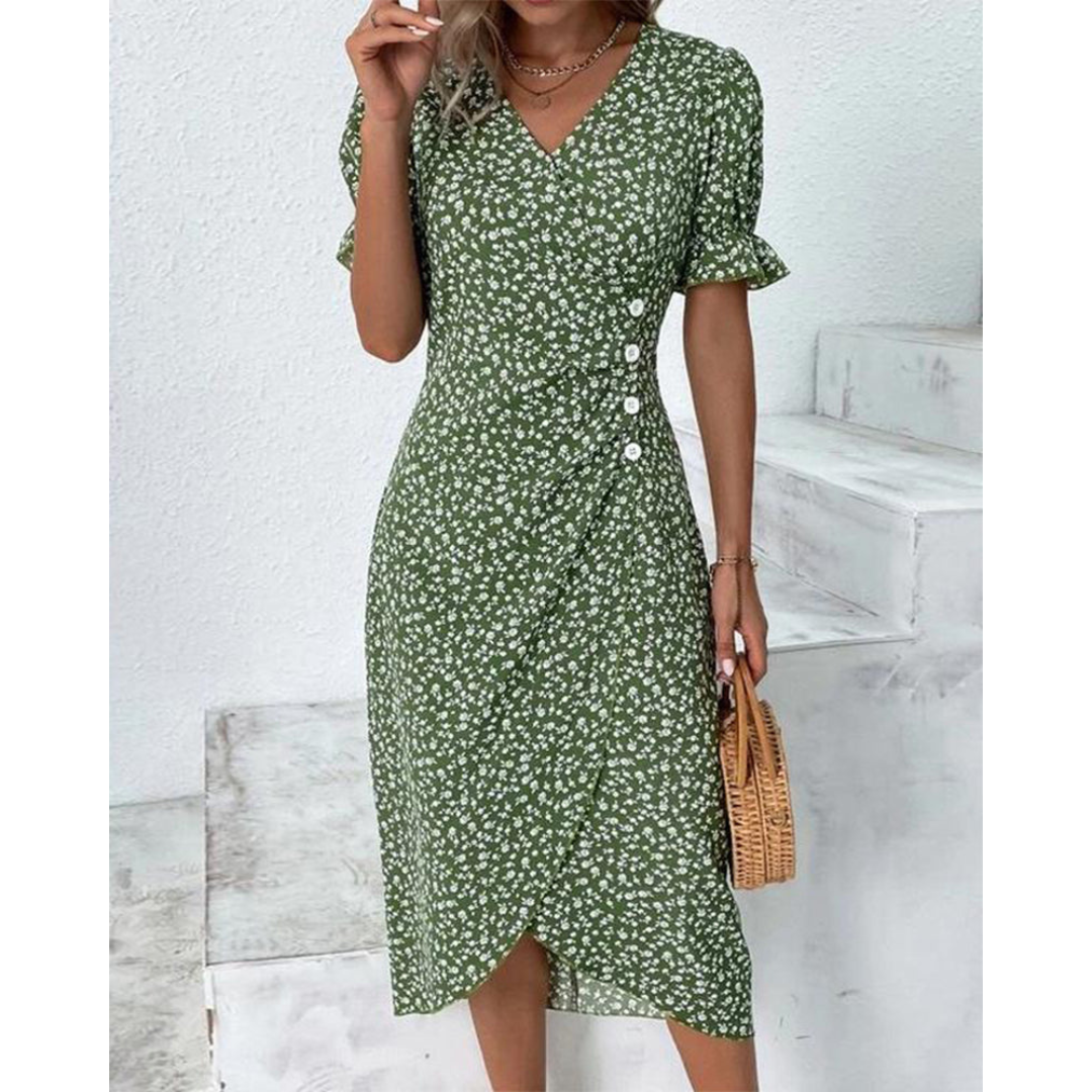 Floryn™ | Flattering Wrap Dress