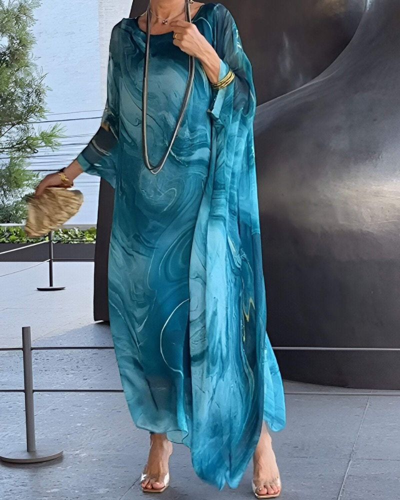 SOREA™ | Elegant Chiffon Dress