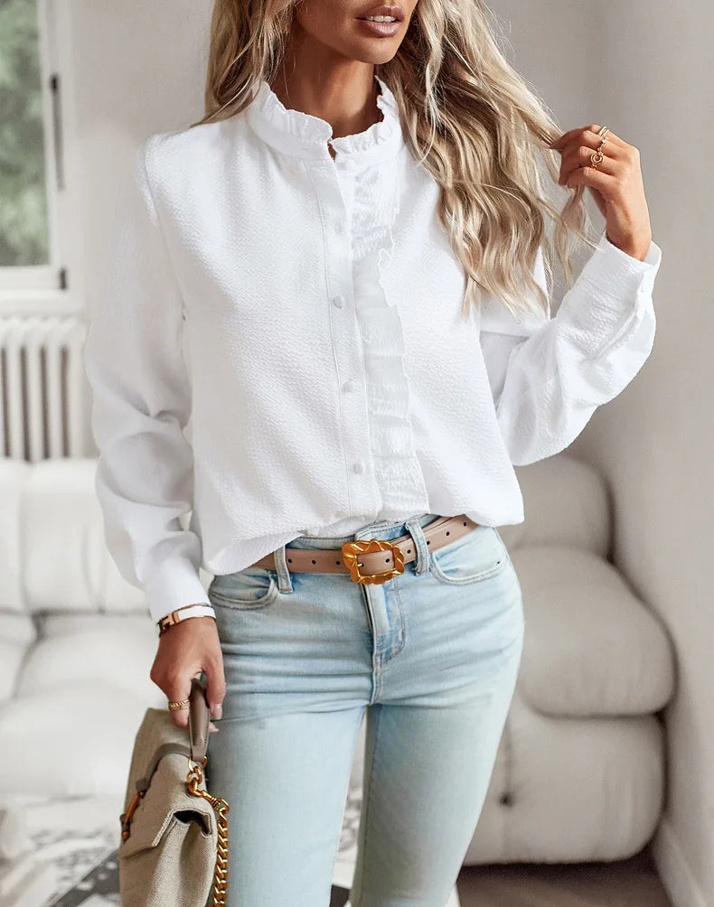 Roos™ | Elegant & Stylish Women's Shirt