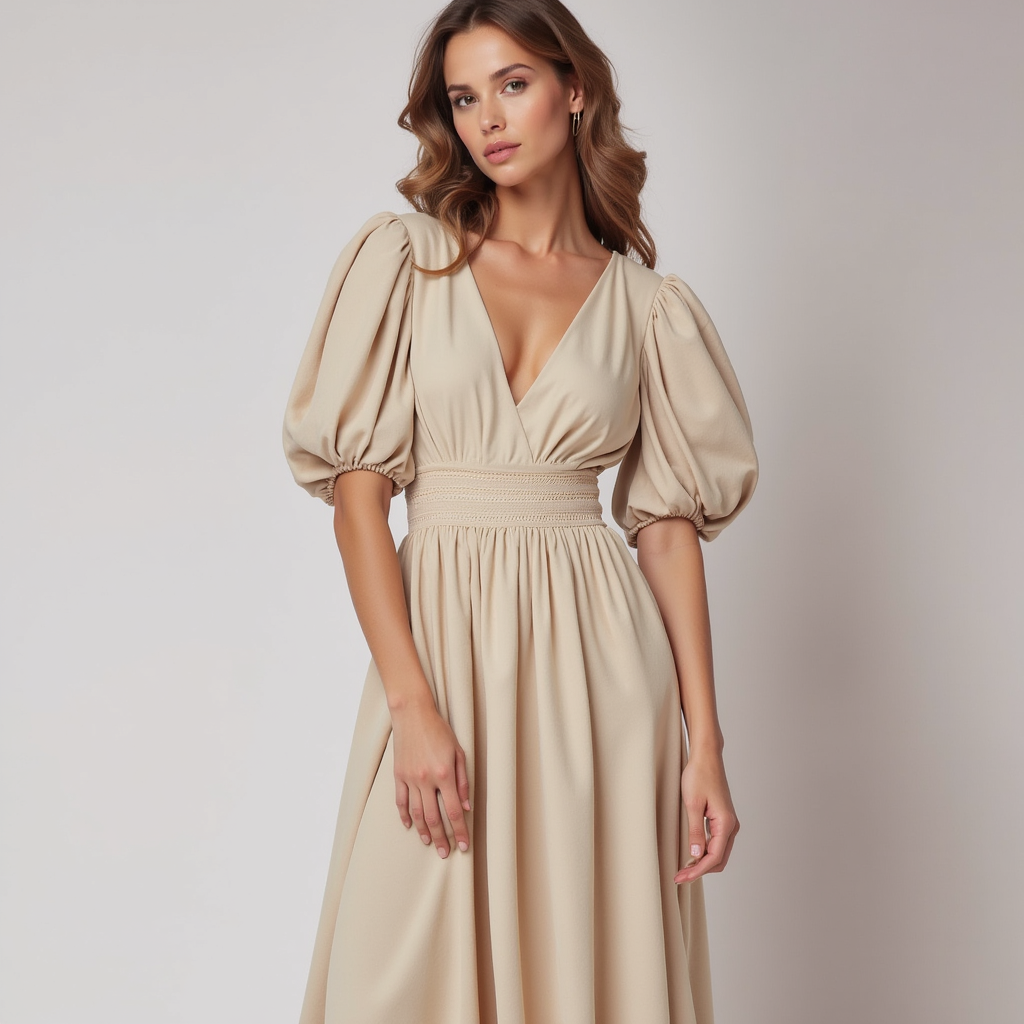 Layla™l - V-Neck Flow Dress
