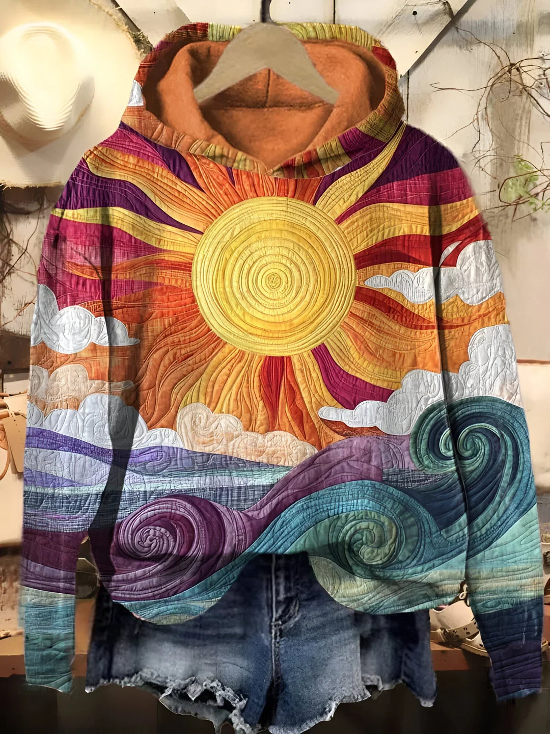 Sofie ™ |-Vintage Sunbeam Hoodie