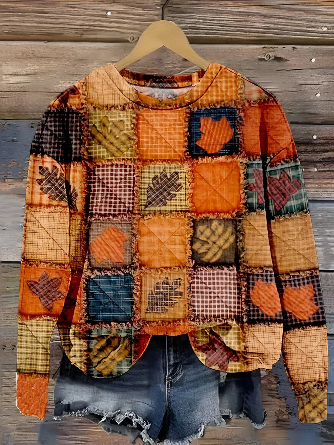 Evelien™ | -Soft patchwork sweater