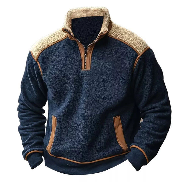 Harvard™ | Retro Quartz Zipper Pullover