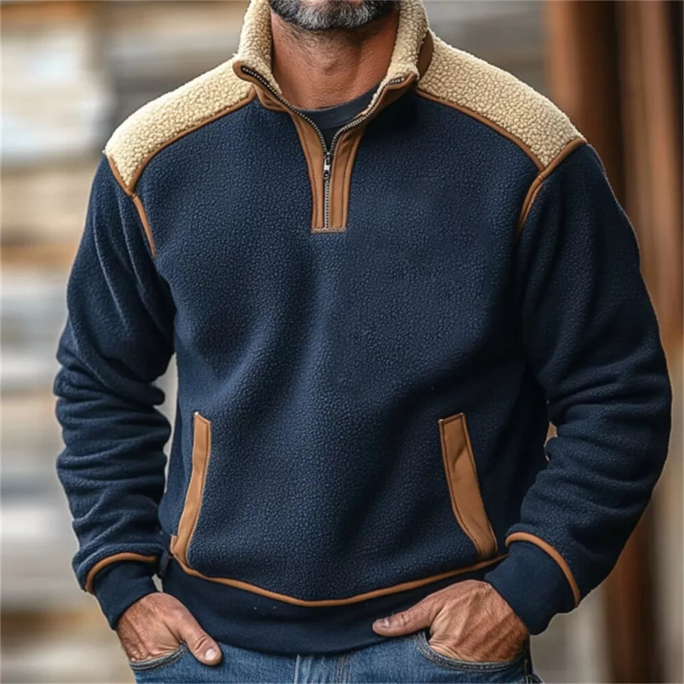 Harvard™ | Retro Quartz Zipper Pullover
