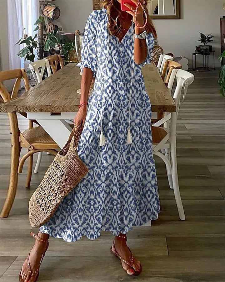 Dianna™l  - Boho Tummy Coverage Dress