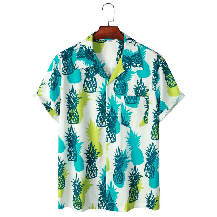 Alberto™ | Seaside Escape Short Sleeve Hawaiian Shirt