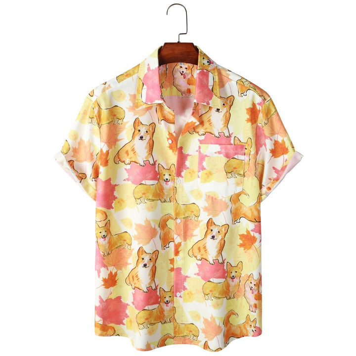 Alberto™ | Seaside Escape Short Sleeve Hawaiian Shirt