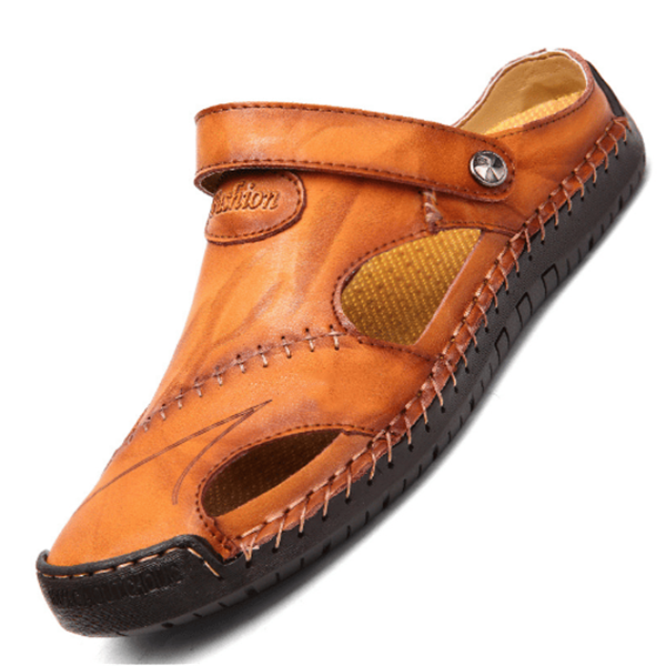 Chris™ l- Orthopedic leather sandals