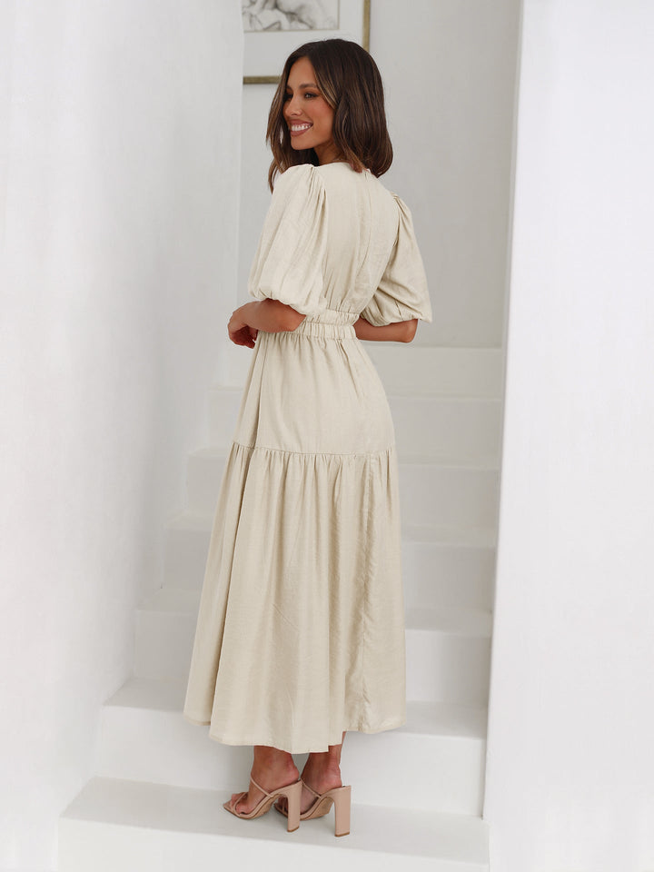 Layla™l - V-Neck Flow Dress