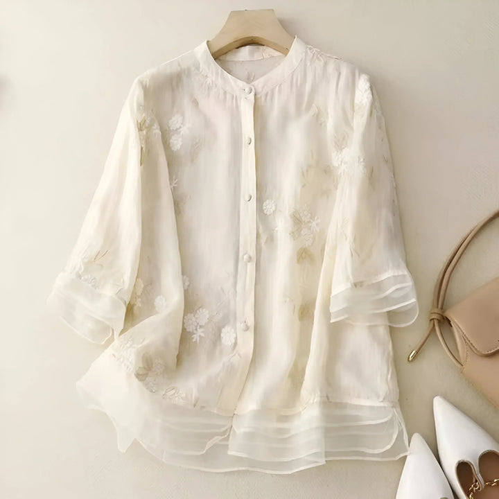 Savanah | Light Cotton Blouse