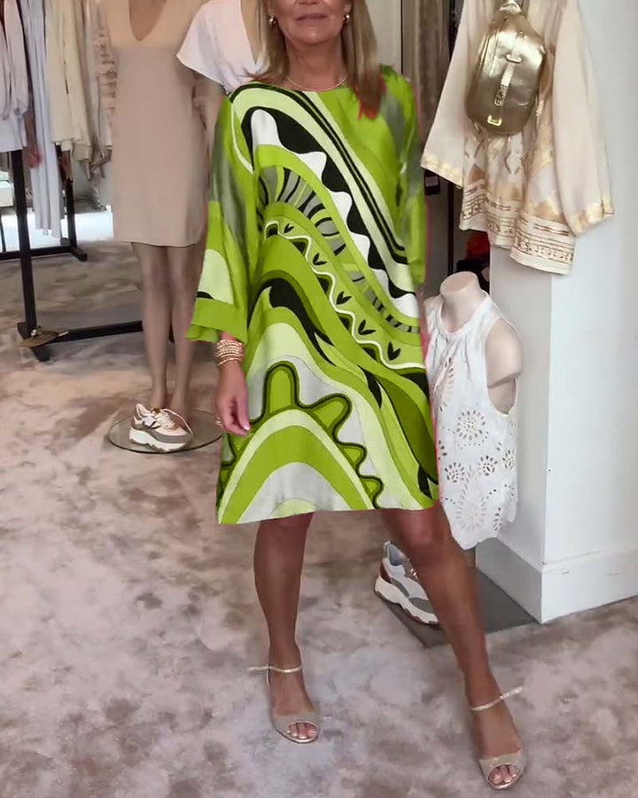 Imelda™ |  Printed Midi Dress