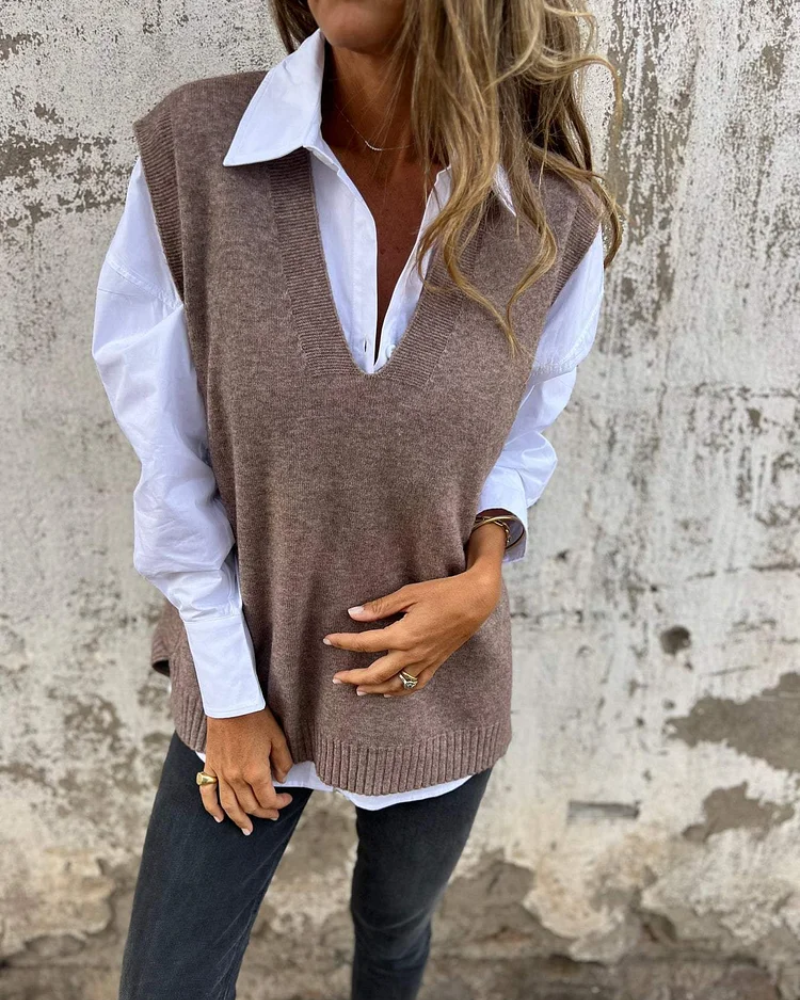NUSA™ | Knit Sweater Vest