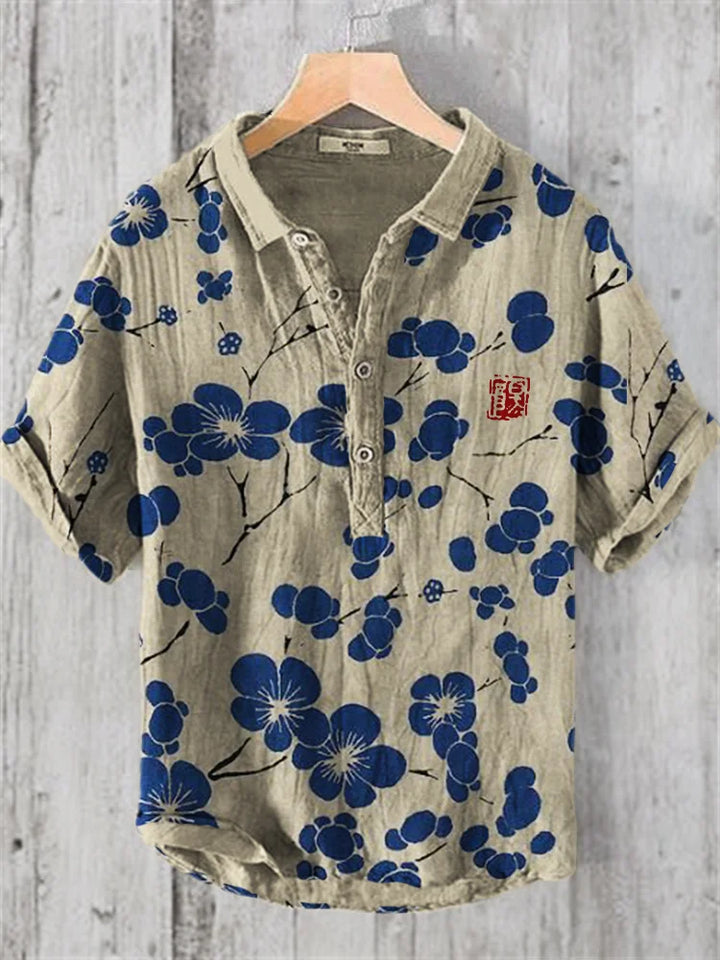 Sakura Serenity Linen Shirt