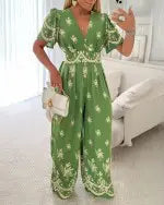 Ava | Wide Leg Jumpsuit Casual Overalls