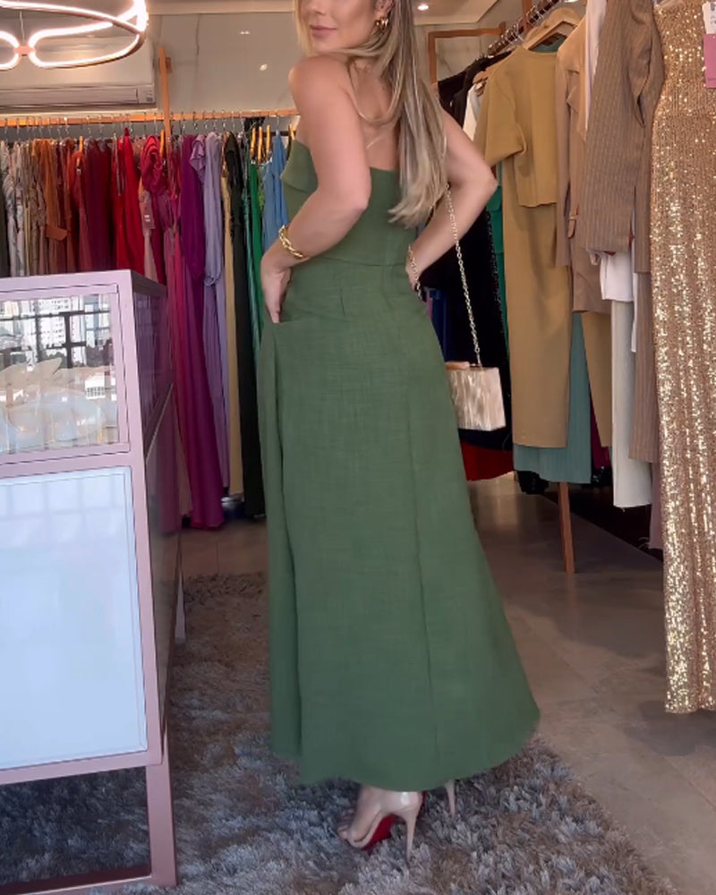 Anisa™ | Elegant Strapless Dress