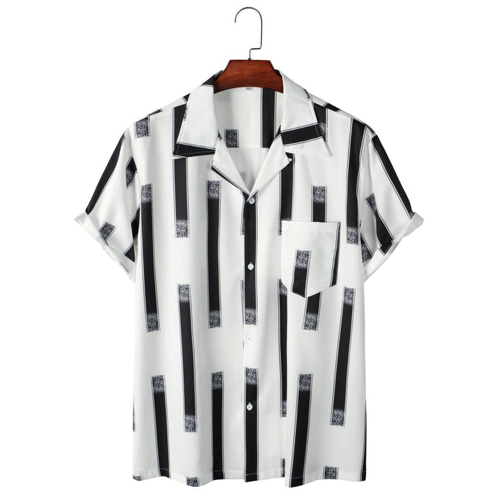 Alberto™ | Seaside Escape Short Sleeve Hawaiian Shirt