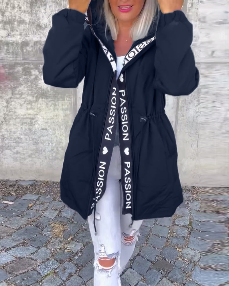Nathalie | Classic Jacket with Zip Closure