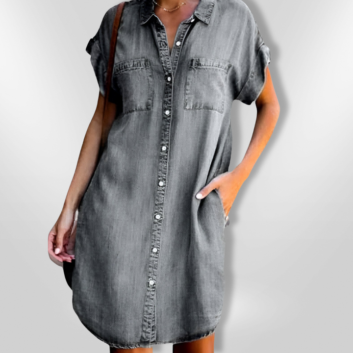 PAULINA™ | Summer Denim Dress