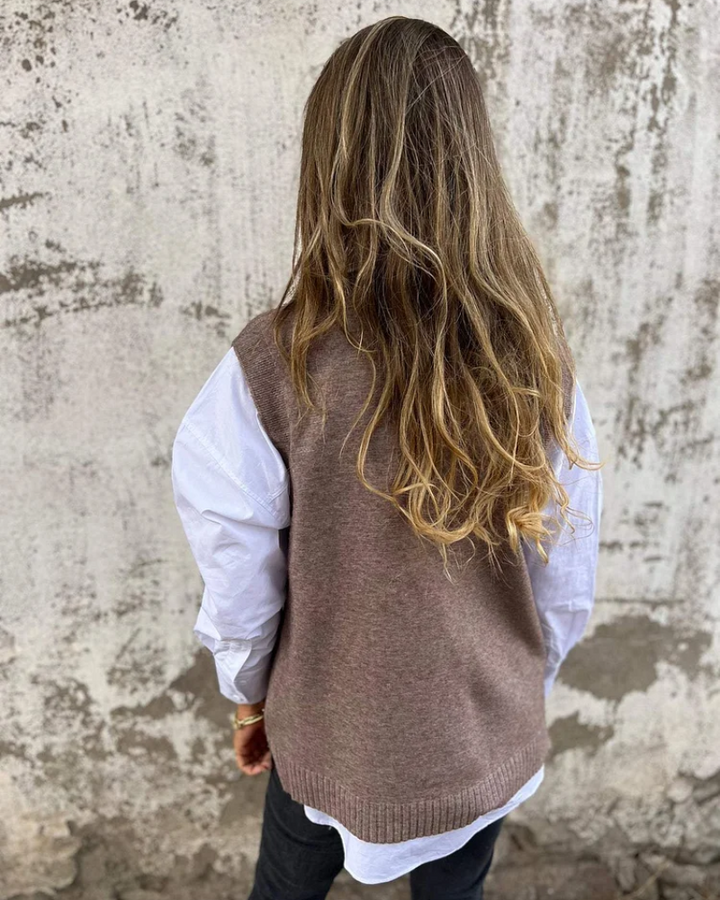 NUSA™ | Knit Sweater Vest