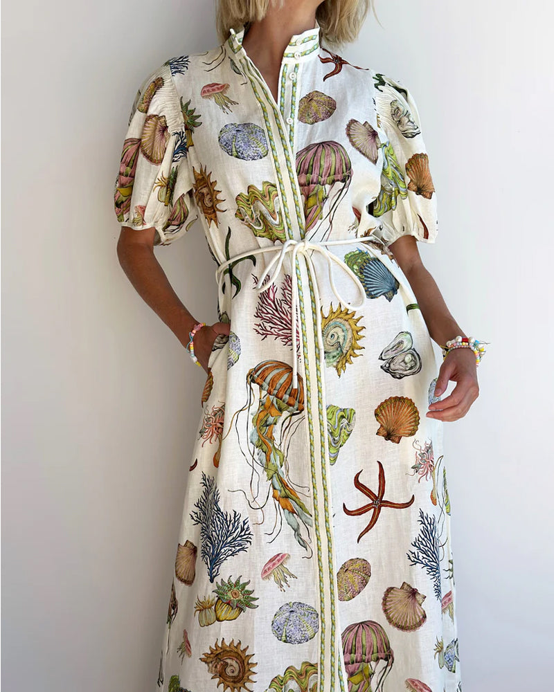 Sea™ | Midi ShirtDress