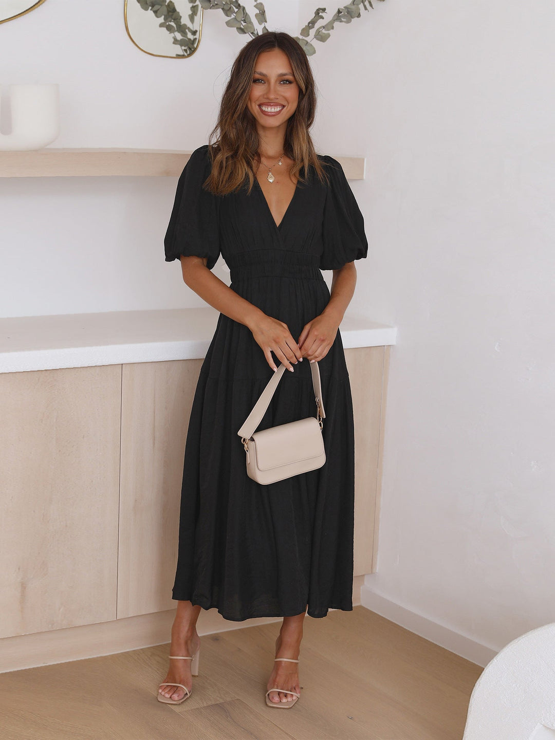 Layla™l - V-Neck Flow Dress