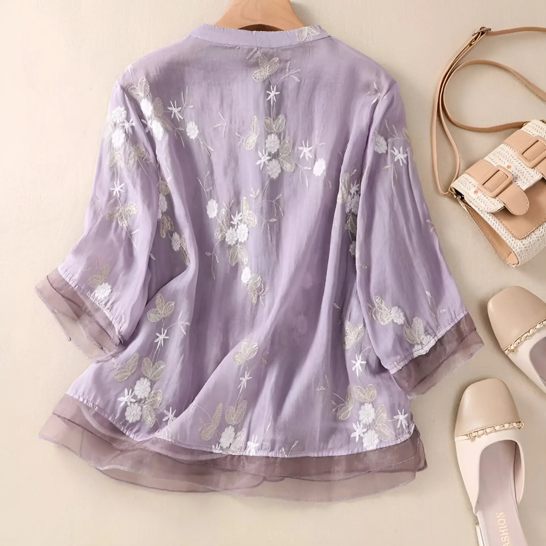 Savanah | Light Cotton Blouse