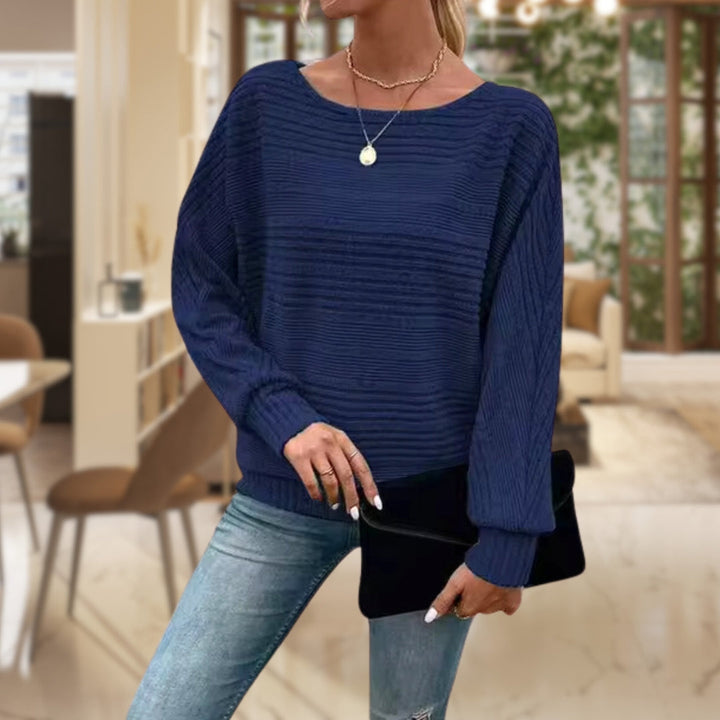 Martha™ l- Casual Chic Textured Pullover