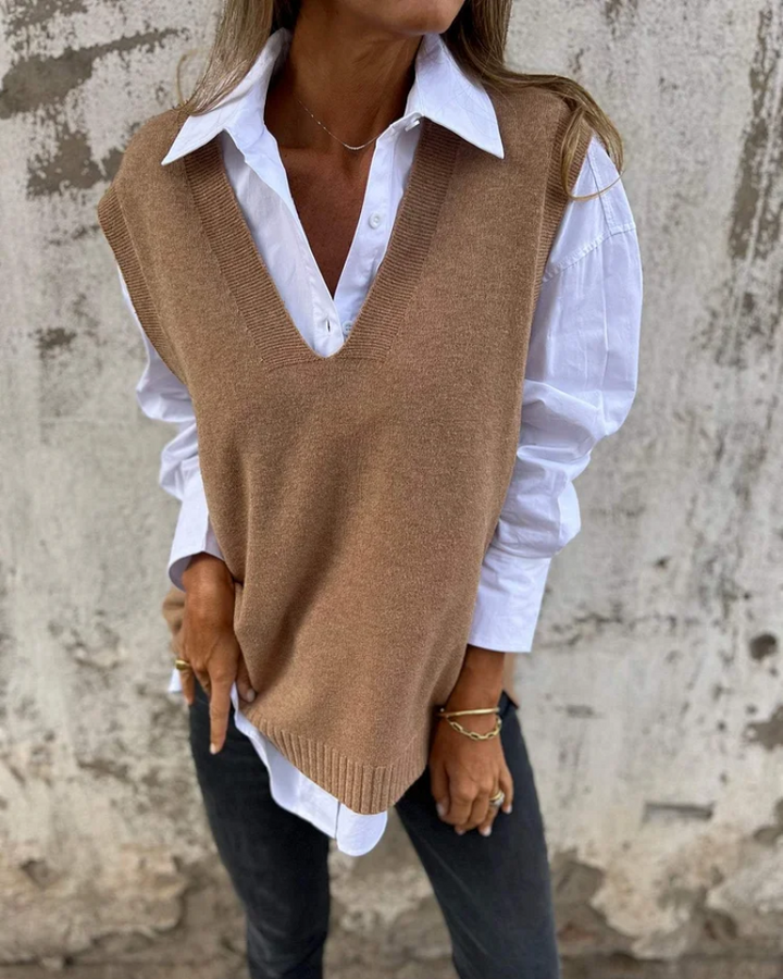 NUSA™ | Knit Sweater Vest