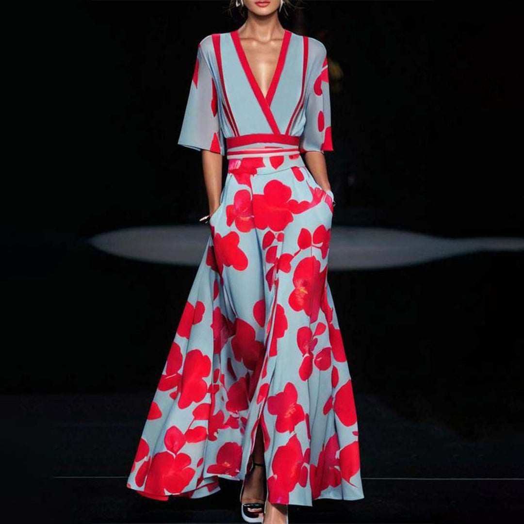 Andrina™ | - Dress with Elegant Sleeves