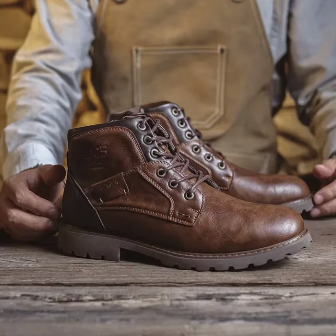 Aaron™l -Vintage leather boots