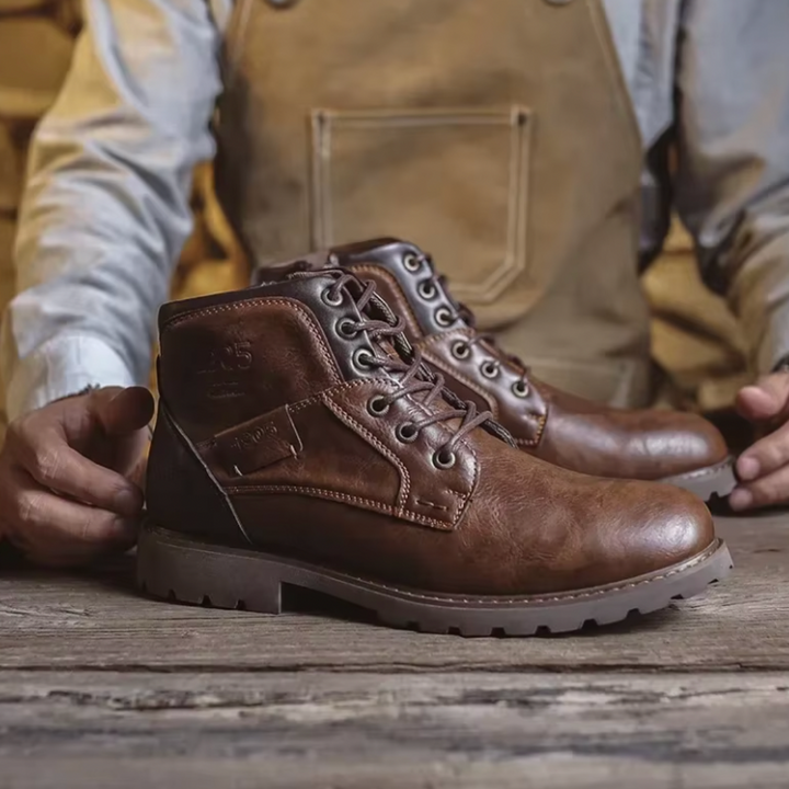 Aaron™l -Vintage leather boots