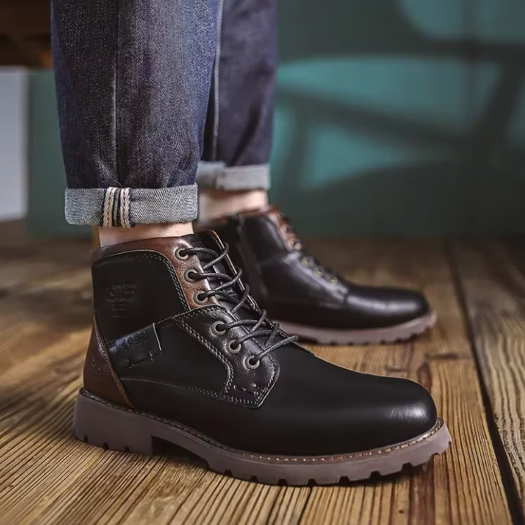 Aaron™l -Vintage leather boots