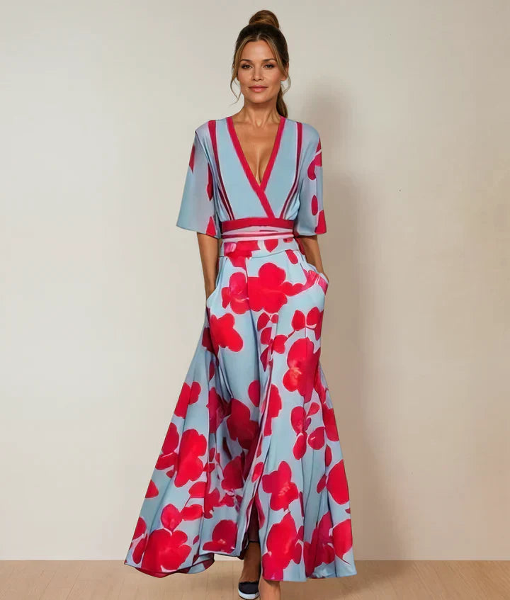 Andrina™ | - Dress with Elegant Sleeves