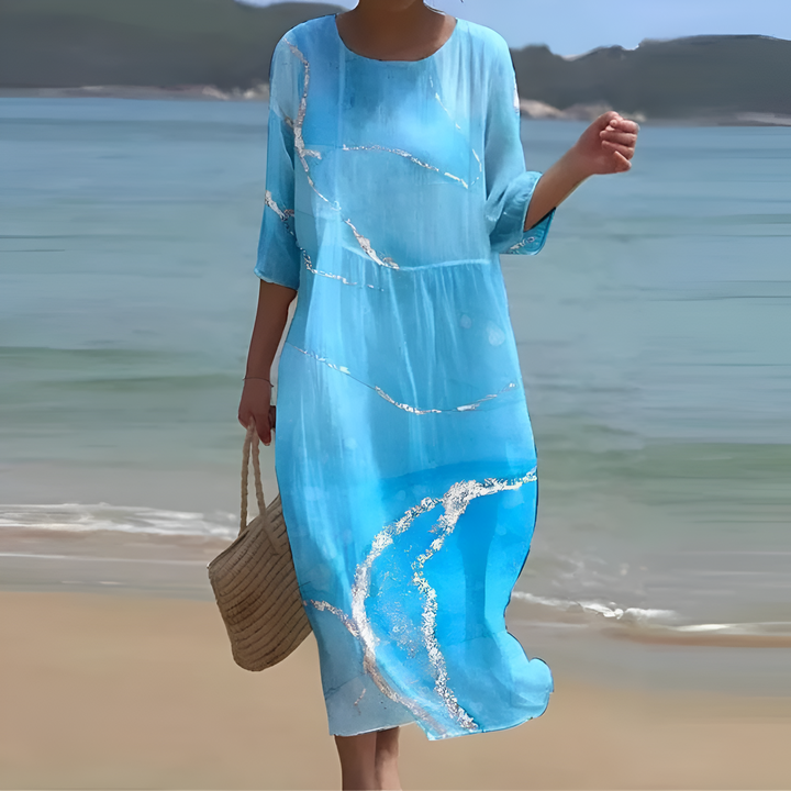 IZZI™ | - Elegant Tummy Covering Dress