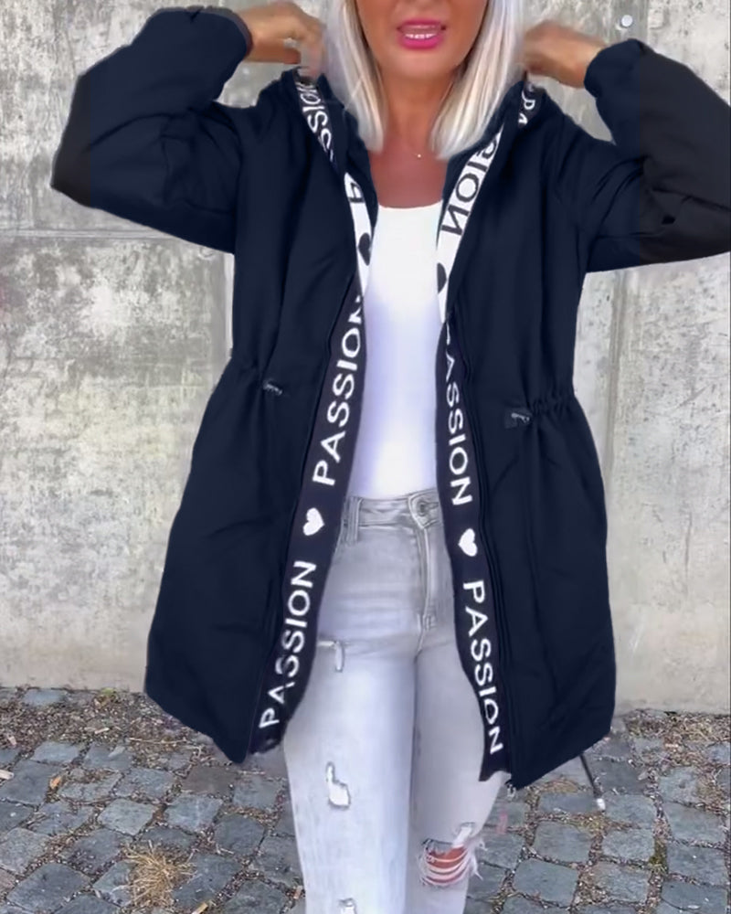 Nathalie | Classic Jacket with Zip Closure