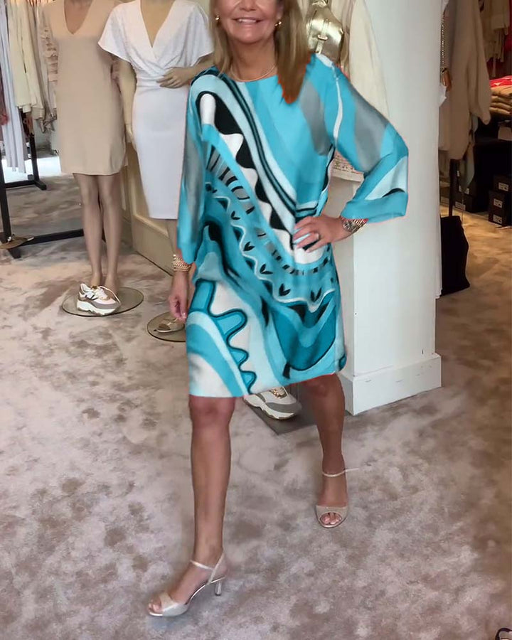 Imelda™ |  Printed Midi Dress