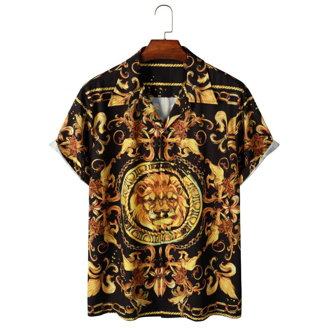 Alberto™ | Seaside Escape Short Sleeve Hawaiian Shirt