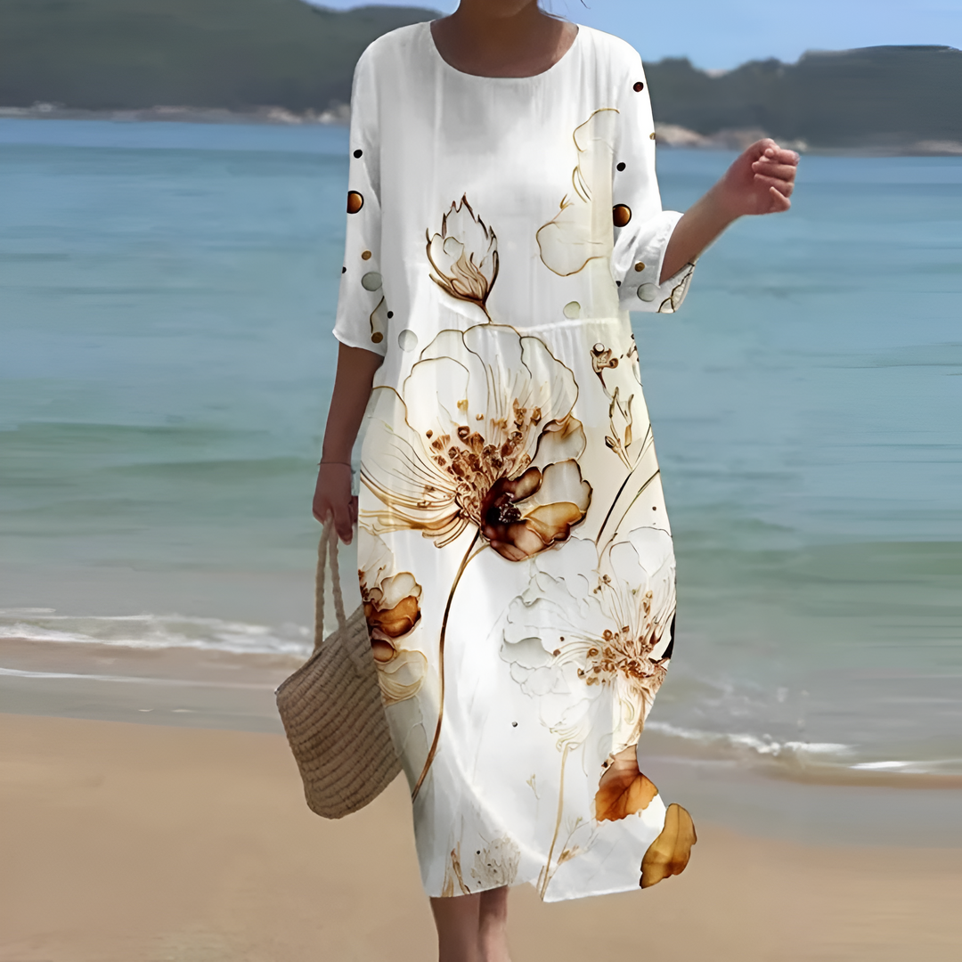 IZZI™ | - Elegant Tummy Covering Dress
