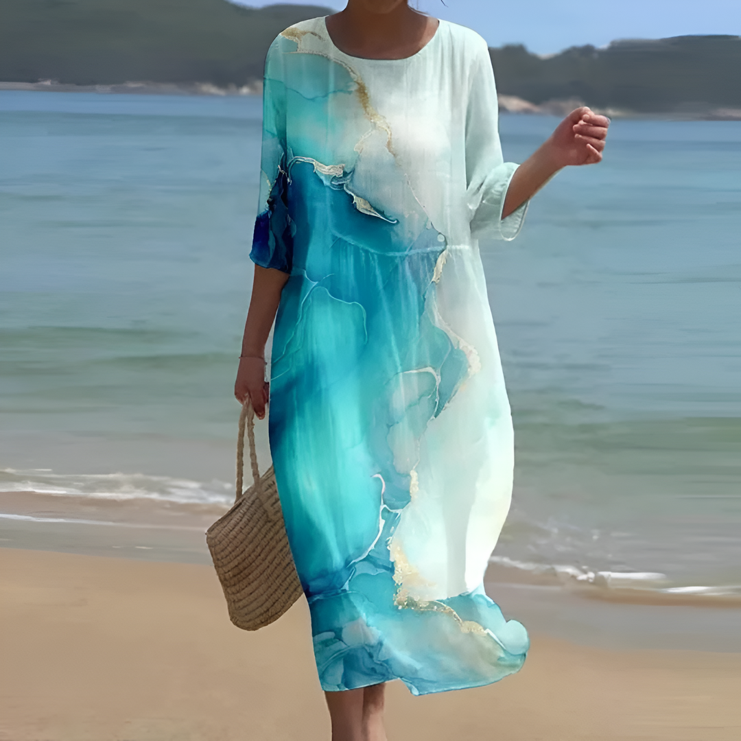 IZZI™ | - Elegant Tummy Covering Dress