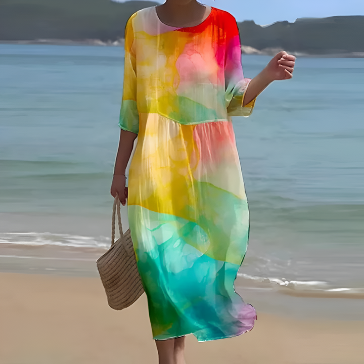 IZZI™ | - Elegant Tummy Covering Dress