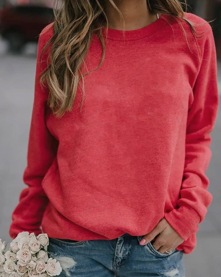 Eliza™| - Stylish, comfortable crew neck sweatshirt