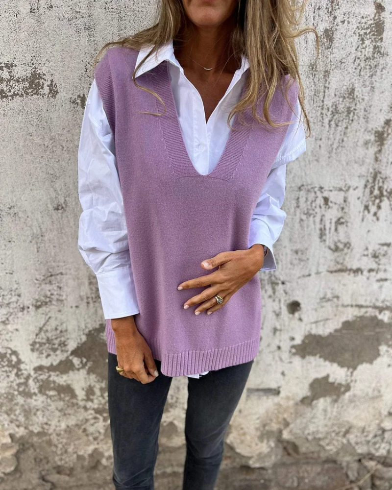 NUSA™ | Knit Sweater Vest