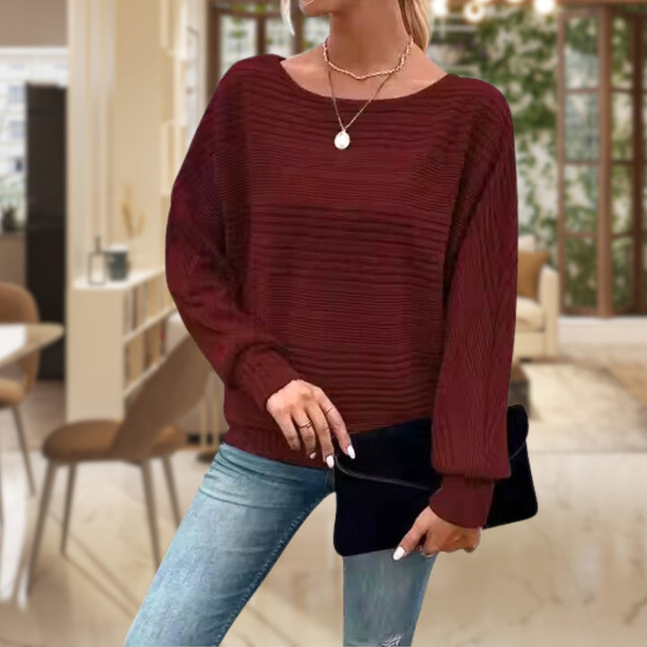 Martha™ l- Casual Chic Textured Pullover