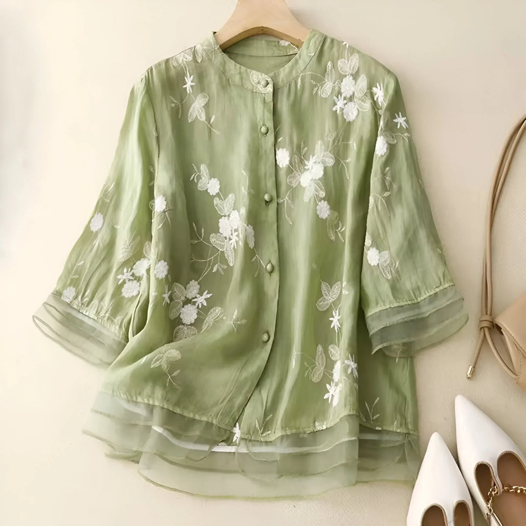 Savanah | Light Cotton Blouse