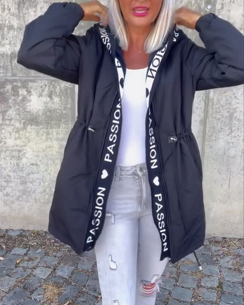 Nathalie | Classic Jacket with Zip Closure