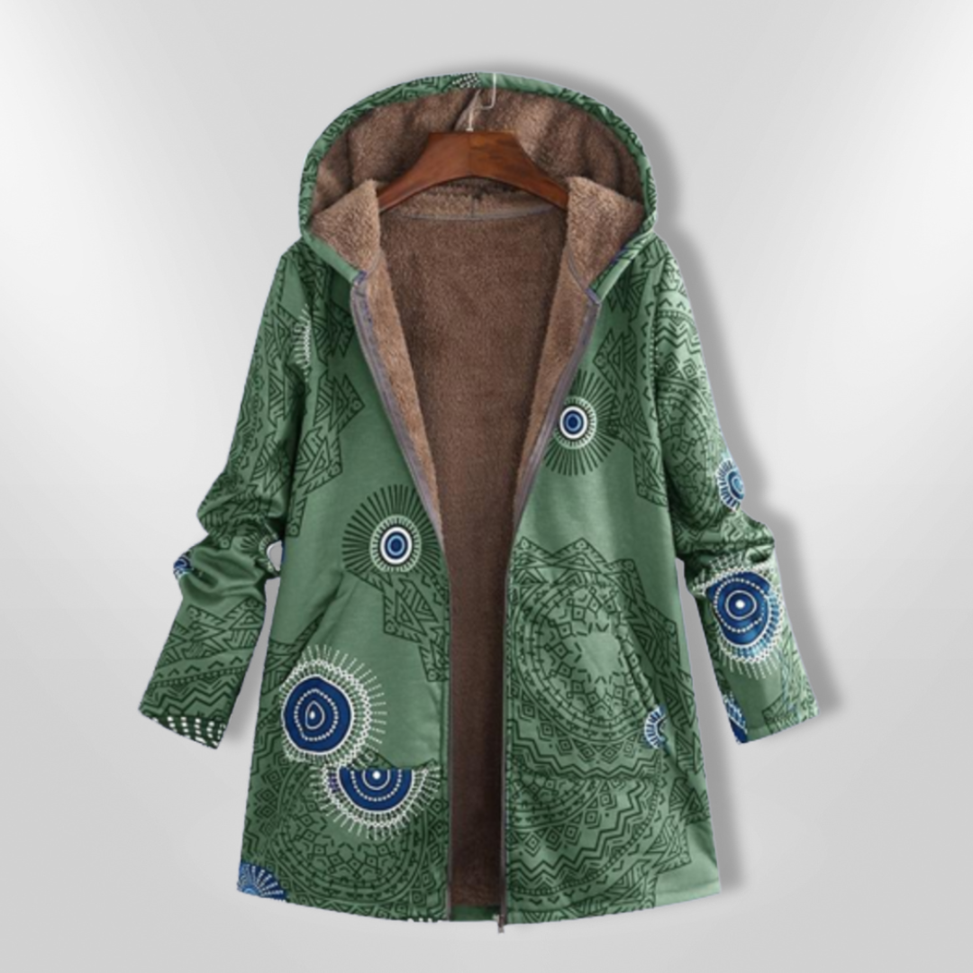 TRICIA™ | Reversible hoodie Jacket