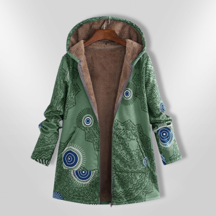 TRICIA™ | Reversible hoodie Jacket