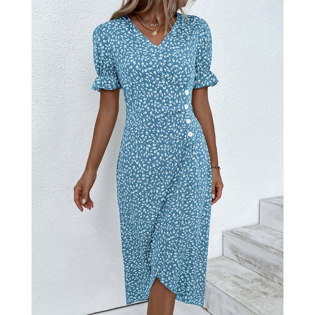 Floryn™ | Flattering Wrap Dress