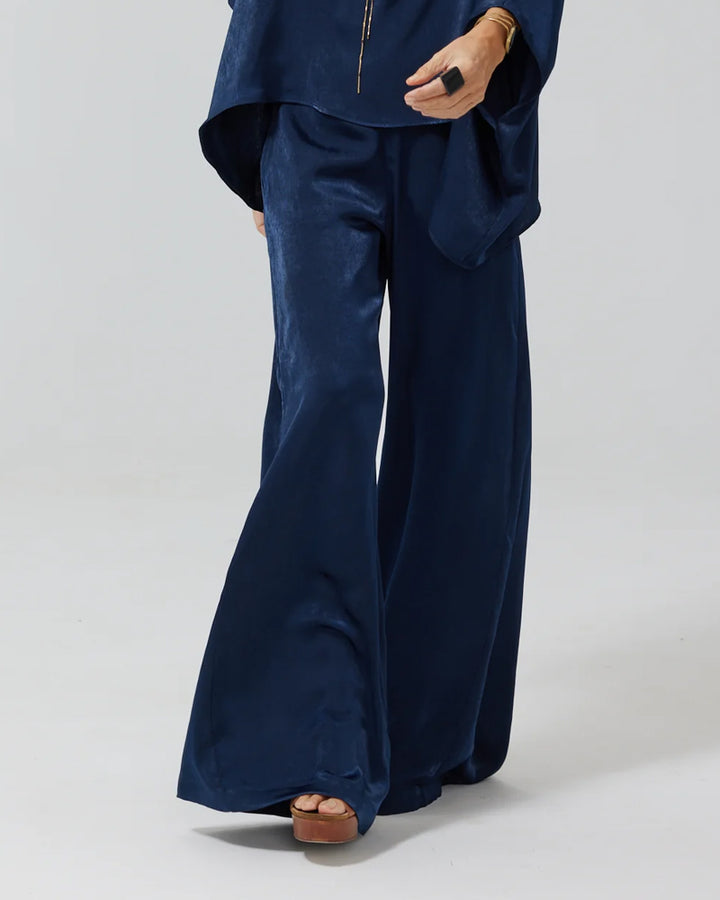 Carly™ | Fashionable Satin Top & Pants Cardigan Four-Piece Set